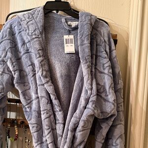 Vera Bradley Blue Plush Robe